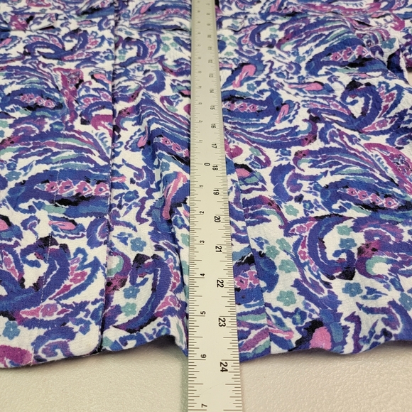 Kathy Ireland Fashion 360 Paradise Pleasure Paisley Crop Jacket Plus Size 3X - Picture 4 of 6